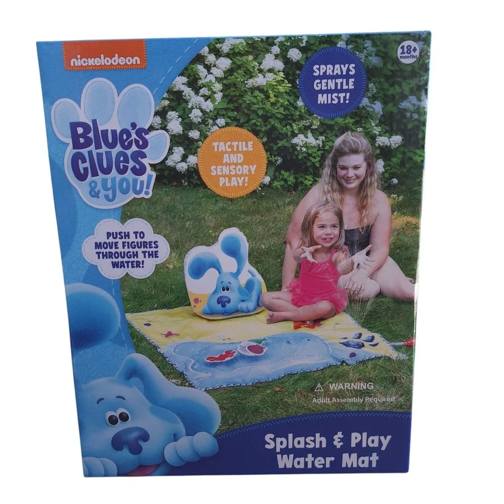 Little Kids Nickelodeon Blue's‎ Clues & You Splash & Play Water Mat 18+ Months